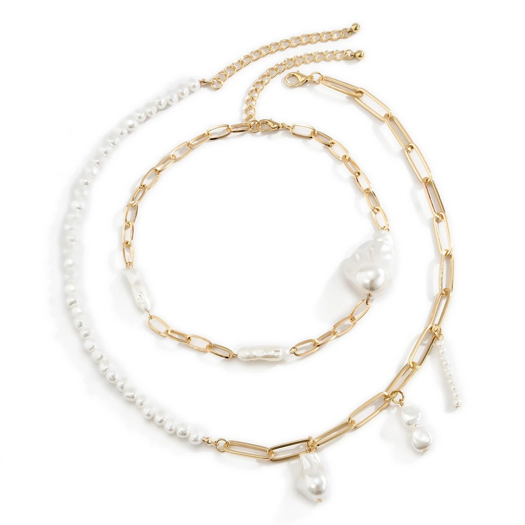Collier de Perles Baroques
