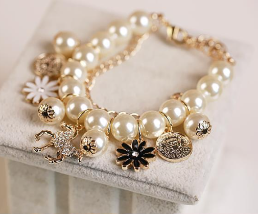 Bracelet Bijou Fleur de Perle