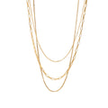 Collier Trio  Acier