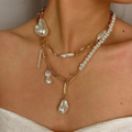 Collier de Perles Baroques