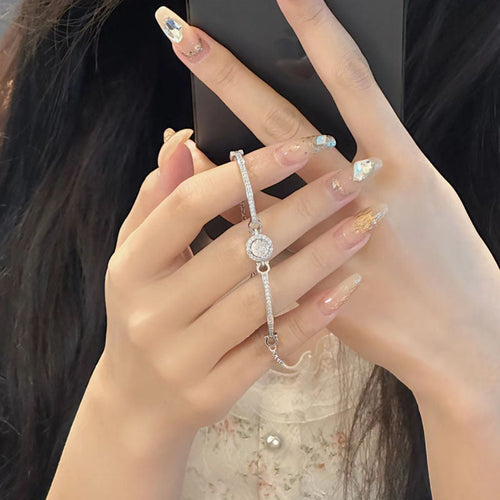 Bracelet rond Zircon Chic