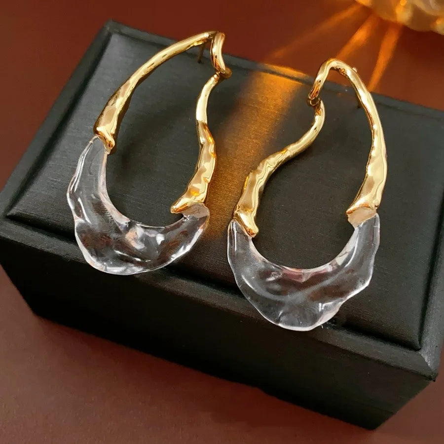 Boucles d'Oreilles Torsadées