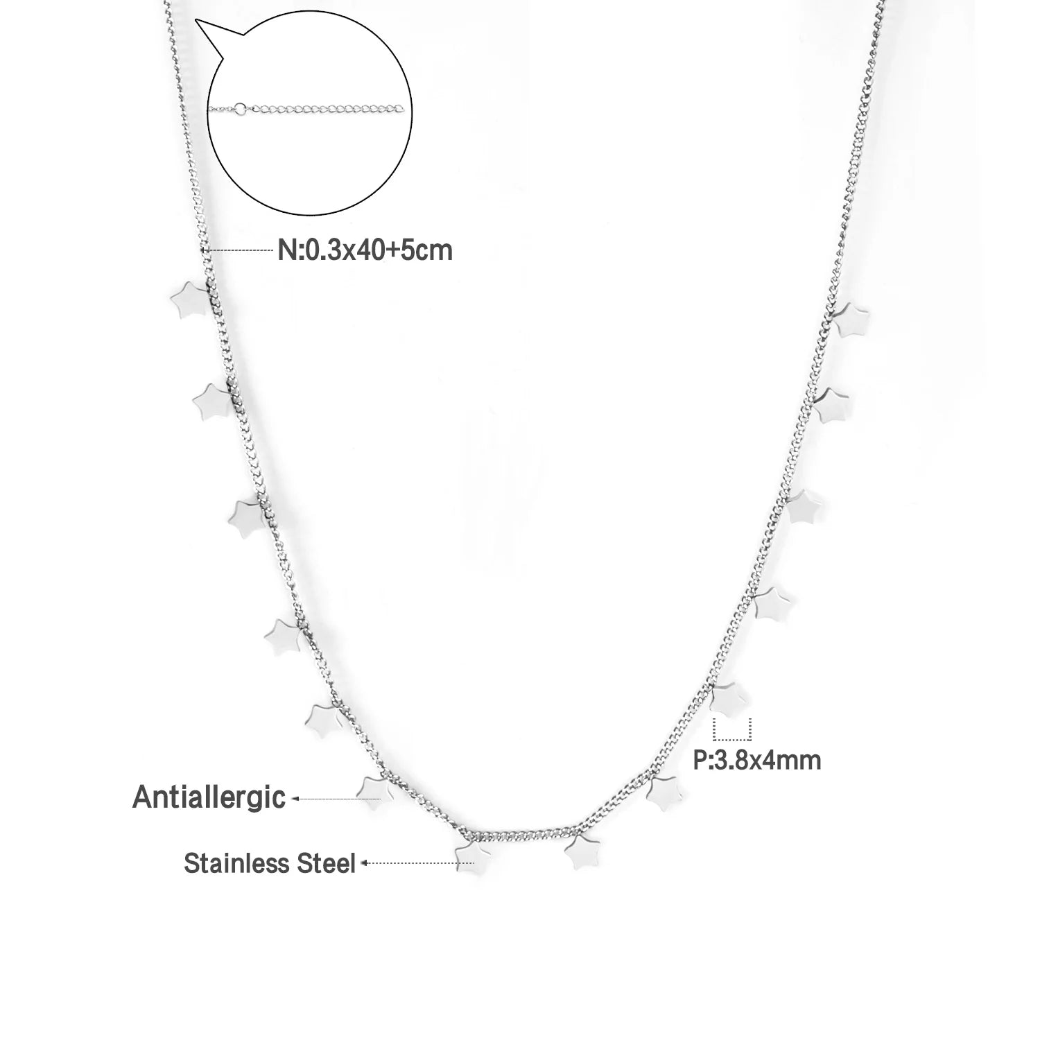 Collier superposé dorées