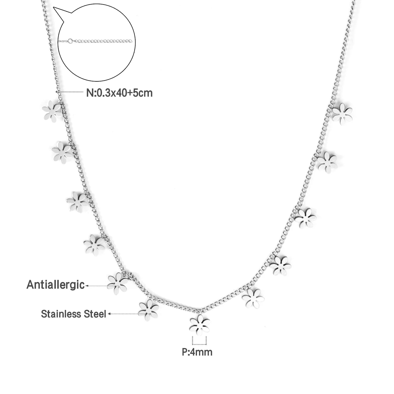 Collier superposé dorées