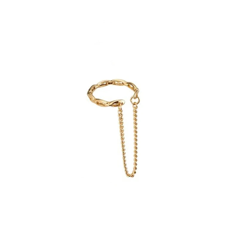Ear Cuff Sans Perçage – Bijou Minimaliste Doré