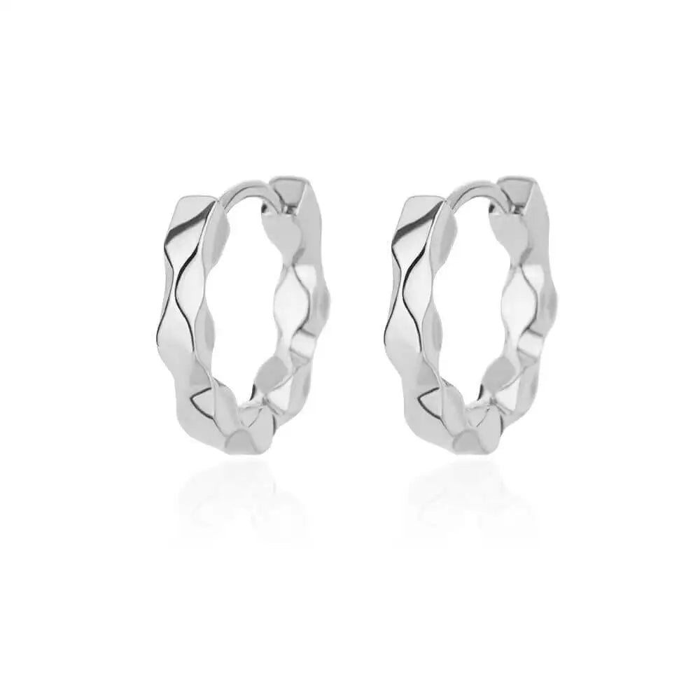 Boucles d'Oreilles Créoles Rondes – Acier Inoxydable Doré & Argenté