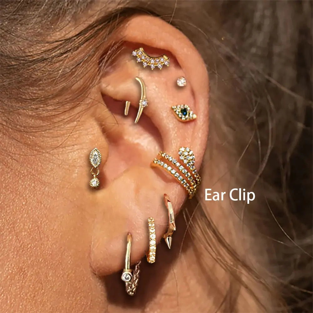 Piercing Cartilage Zircon – Tragus & Helix Tendance