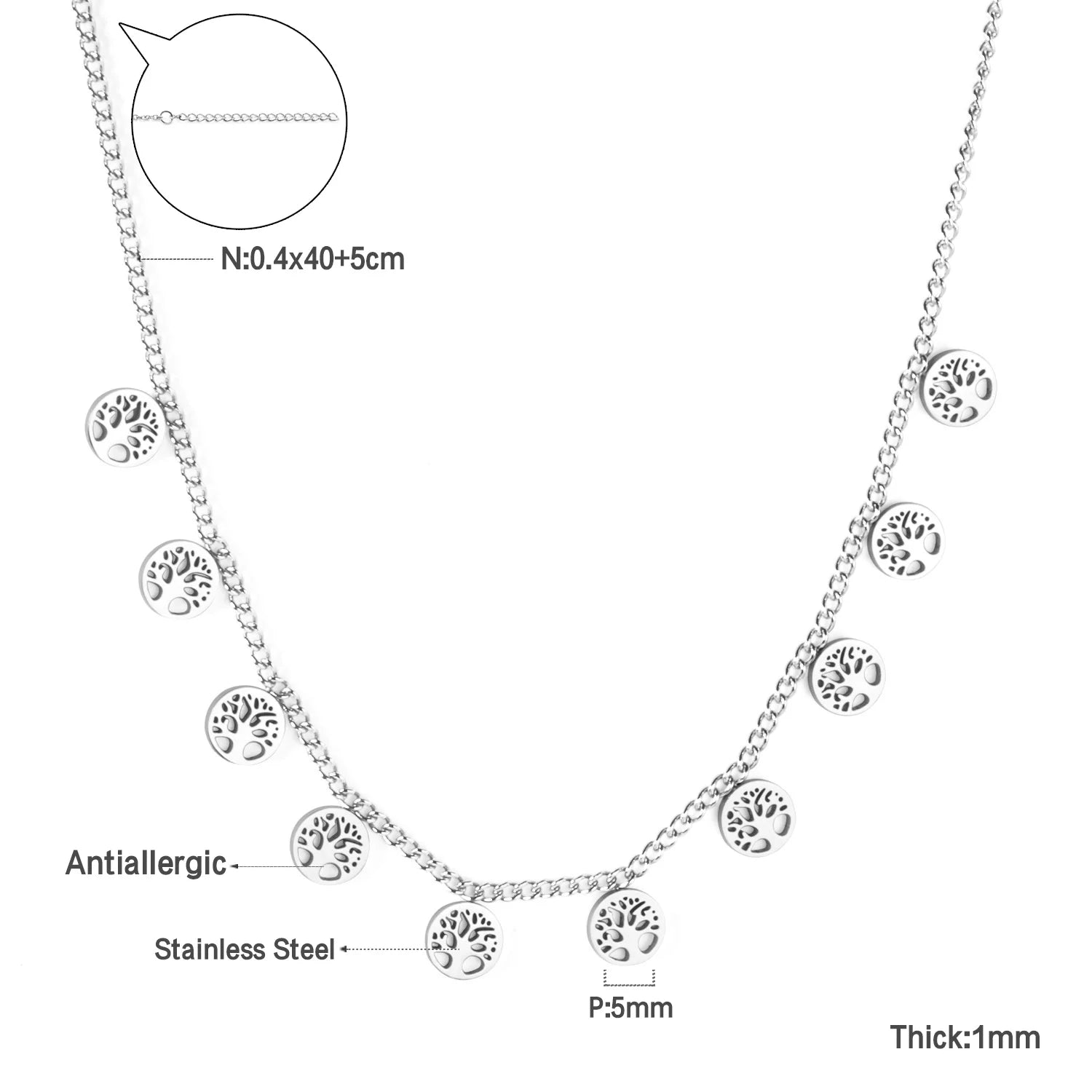 Collier superposé dorées