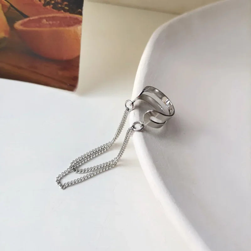 Ear Cuff Sans Piercing – Boucles d'Oreilles Clip Femme
