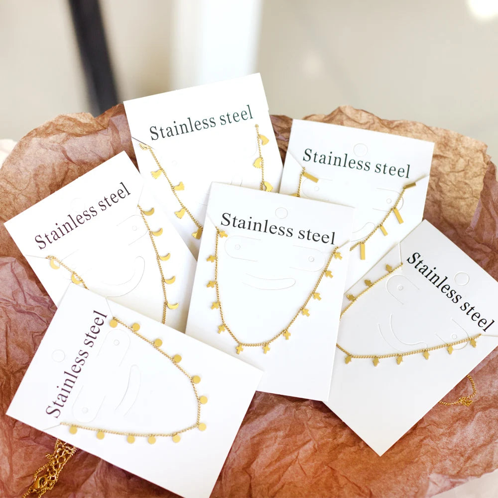 Collier superposé dorées