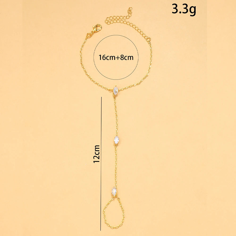 Bracelet Chaîne Mains Bohème