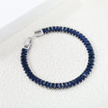Bracelet Zircon Coloré Plaqué Or – Anti-Ternissement