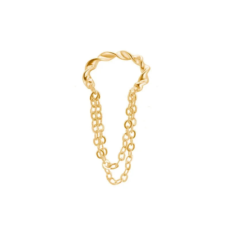 Ear Cuff Sans Piercing – Boucles d'Oreilles Clip Femme