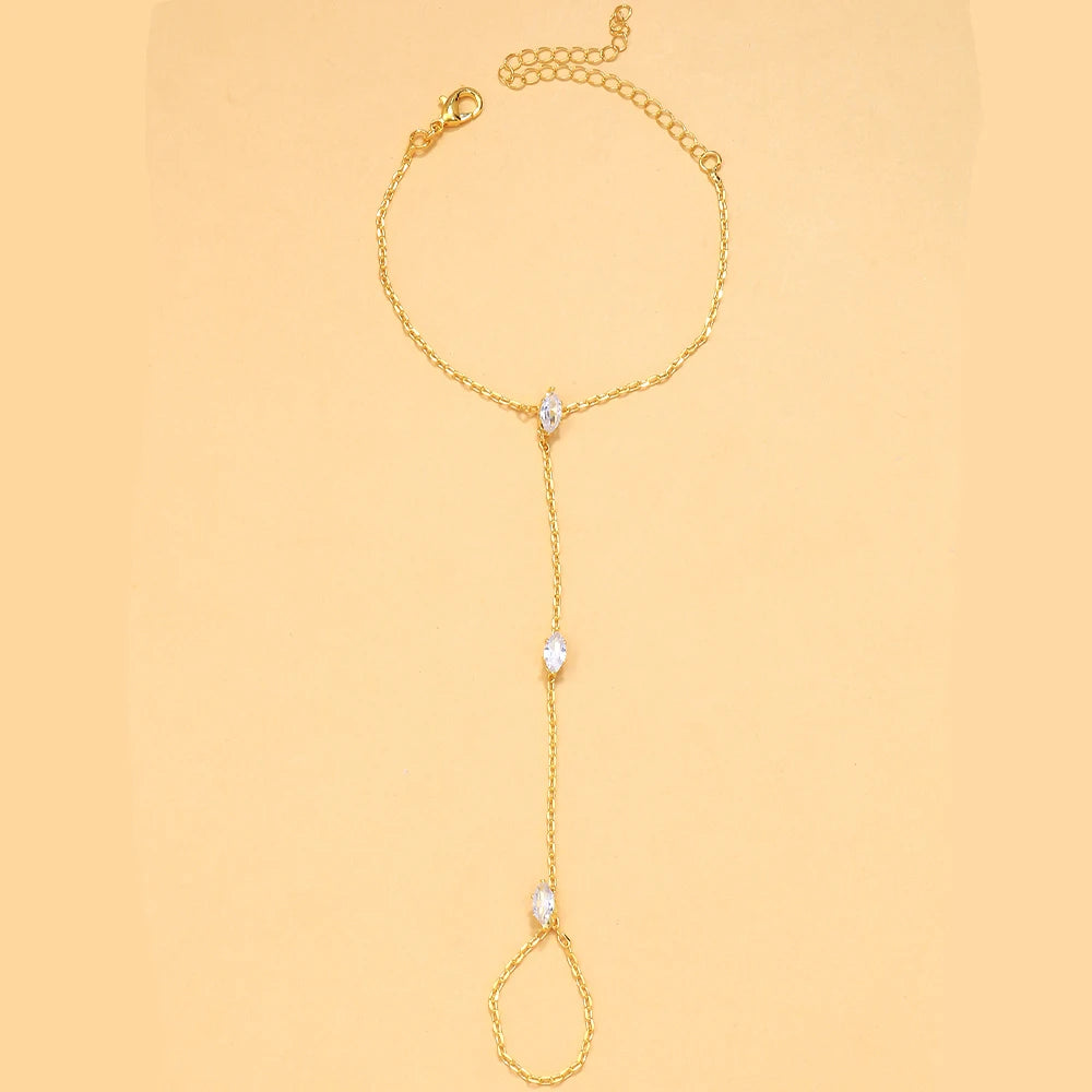 Bracelet Chaîne Mains Bohème