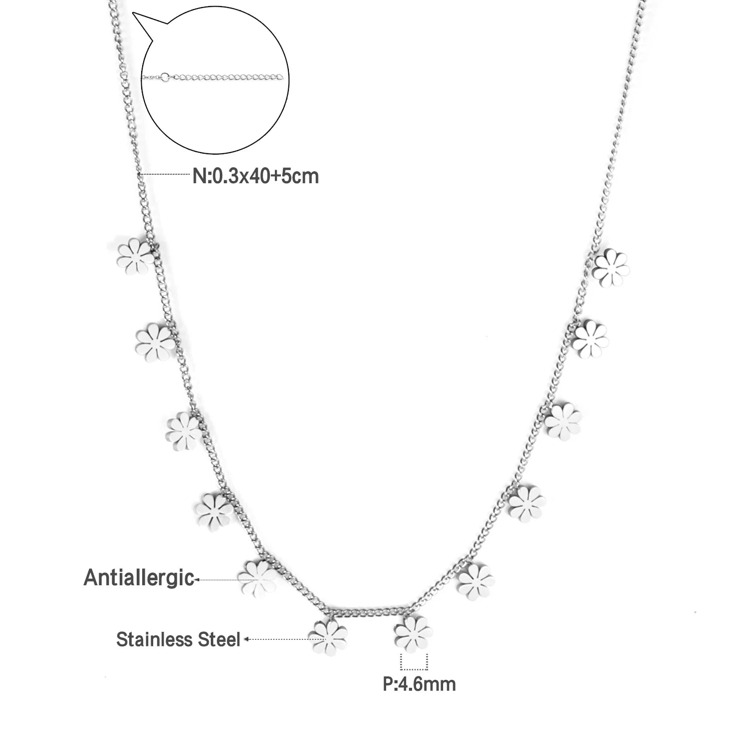 Collier superposé dorées