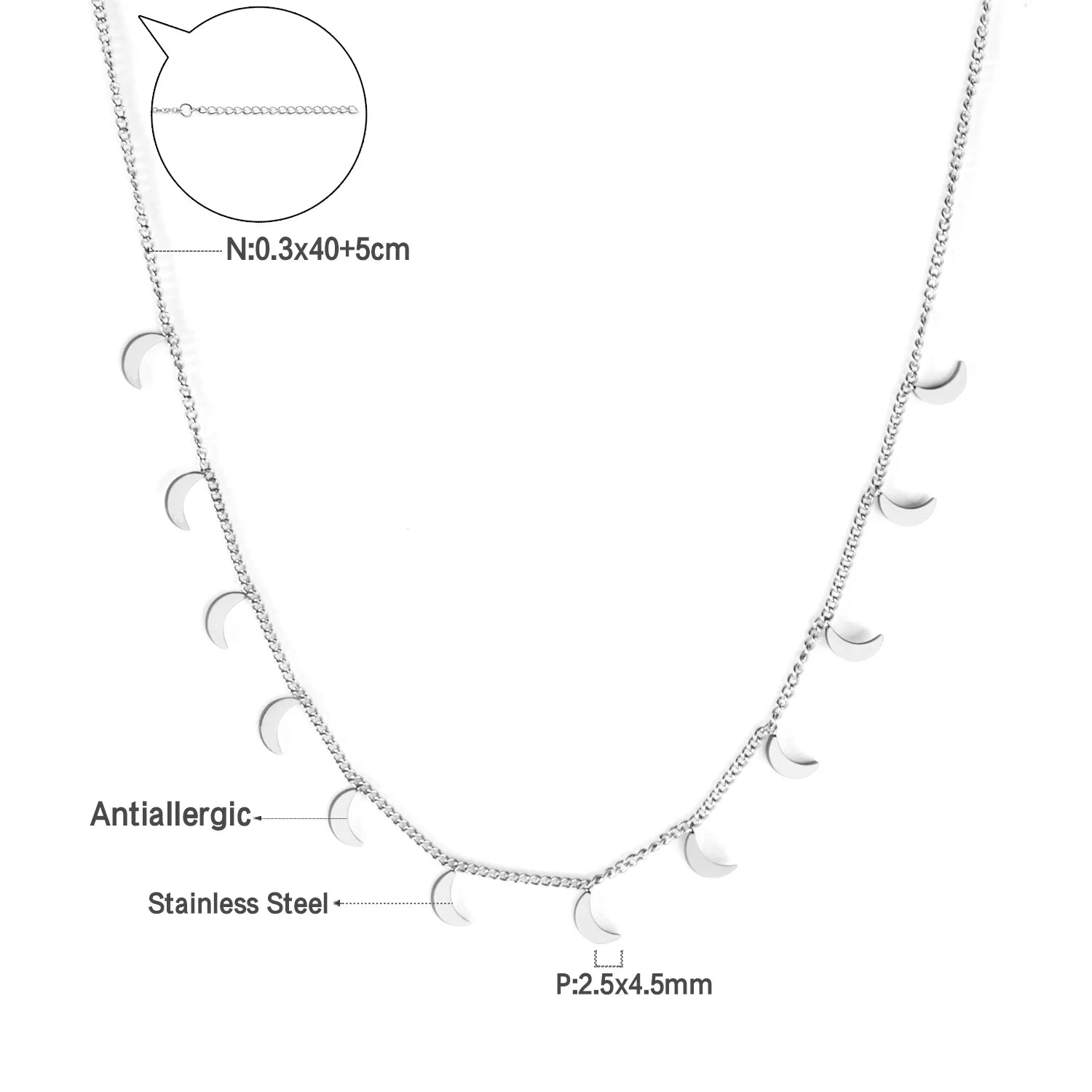 Collier superposé dorées