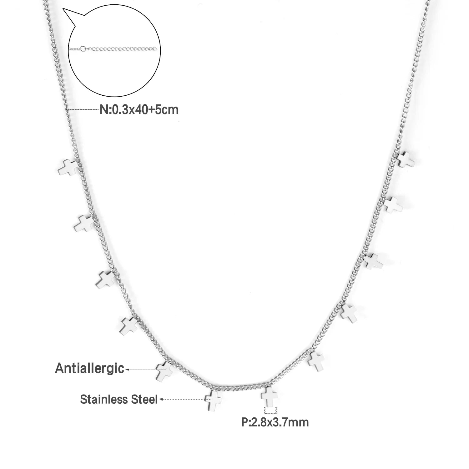 Collier superposé dorées