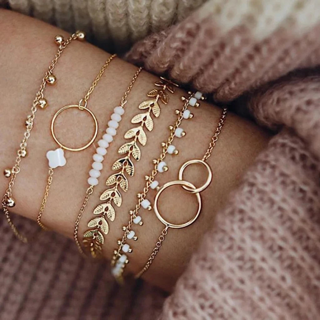 Bracelets Empilables Bohème Chic