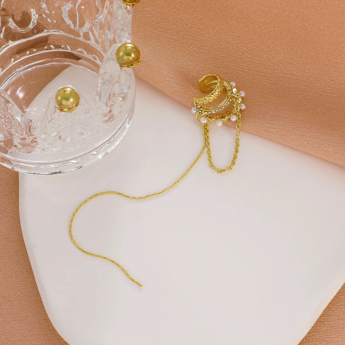 Ear Cuff Sans Piercing – Boucles d'Oreilles Clip Femme