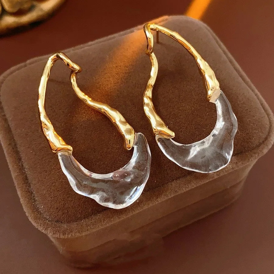 Boucles d'Oreilles Torsadées
