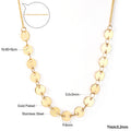 Collier superposé dorées